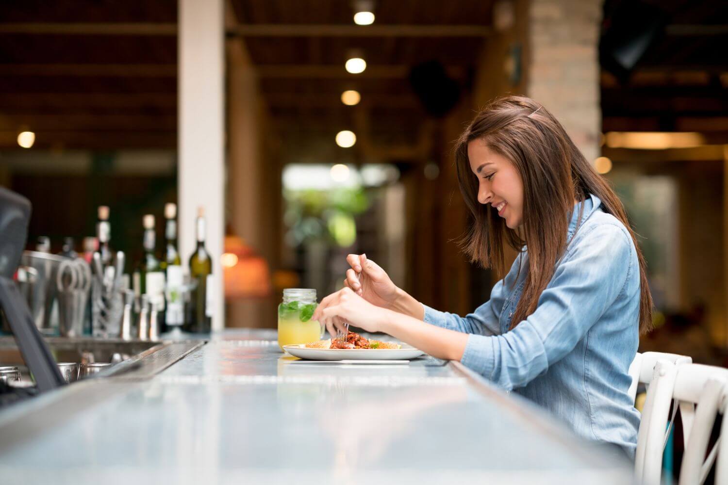 eating alone